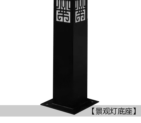 (QDJGDZ-024)方形新中式广场糖心APP下载汅API免费新版下载入口底座法兰展示