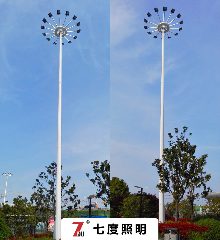 20米圆盘升降式糖心视频APP污污污上装14套LED投光灯效果