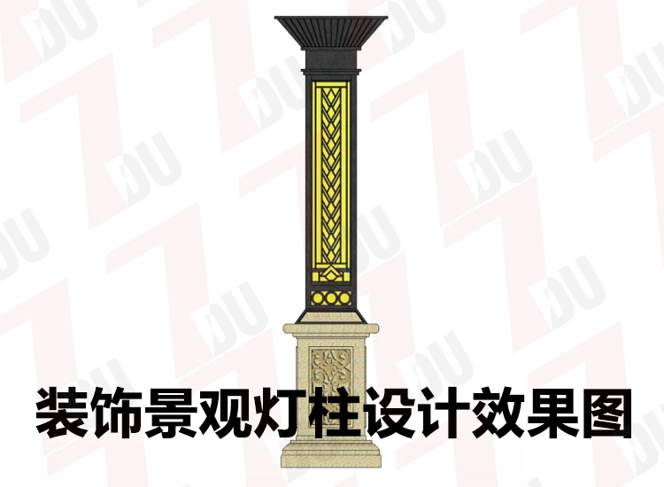 恒大地产楼板园林糖心APP下载汅API免费新版下载入口柱设计效果图
